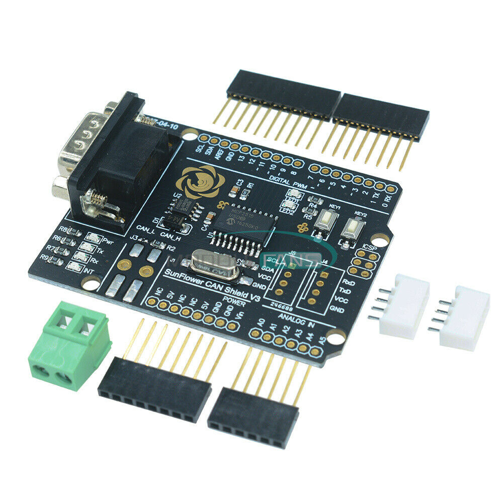 MCP2515 Can Bus shiled board module arduino-CompatibleÂ  For Arduino 4.8V - 5.2V