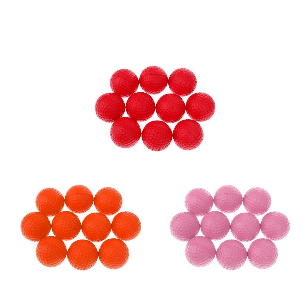 30Pcs Foam Sponge Golf Balls Training Ball Bouncy for Home Office Field