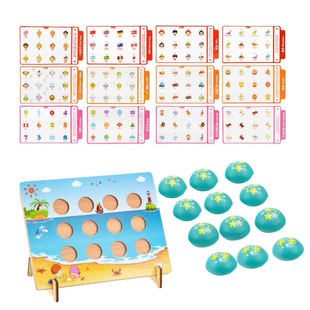 Memory Matching Game for Kids - Family Interactive Educational Matching Cards