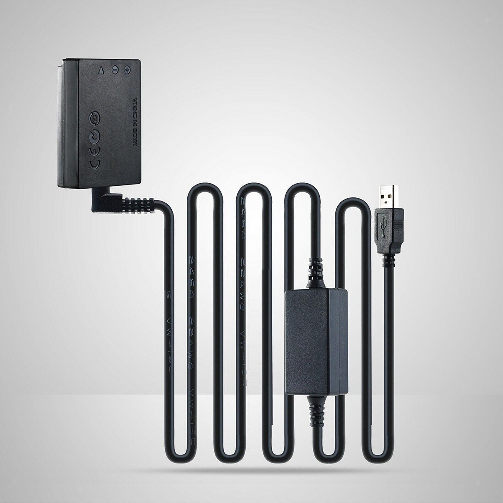 E12 Dummy Battery 5V 2A USB Power Adapter for M2 M10 M50 M100 M200 Cameras