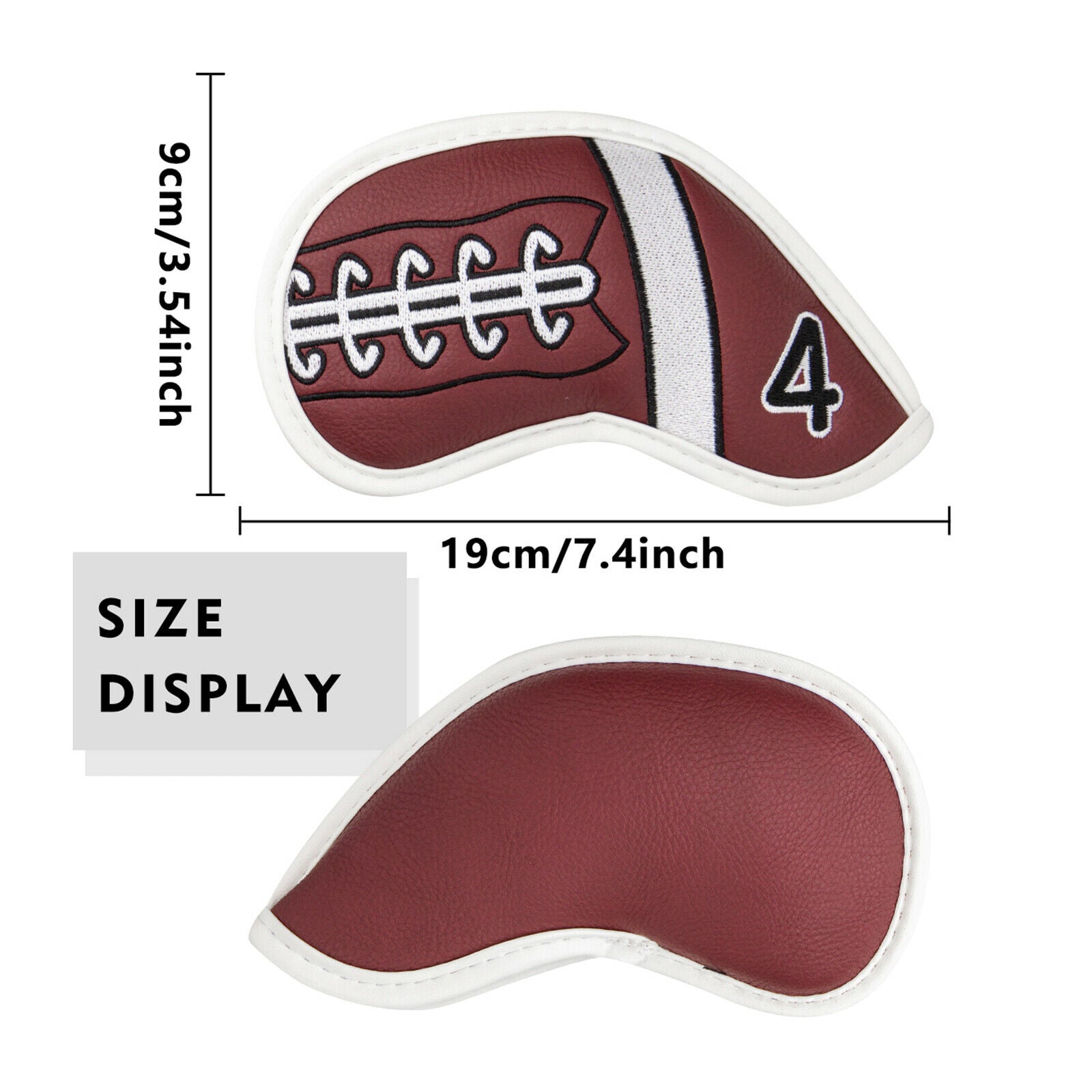 9x Golf Iron Covers for Club Headcovers 4 5 6 7 8 9 P A S Universal Protect