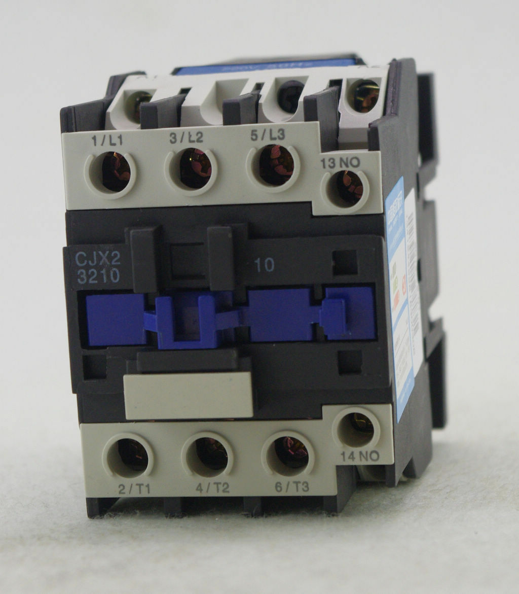 AC Contactor Motor Starter Relay (LC1) CJX2-3210 3P+NO 660/690V Coil 32A 18.5KW