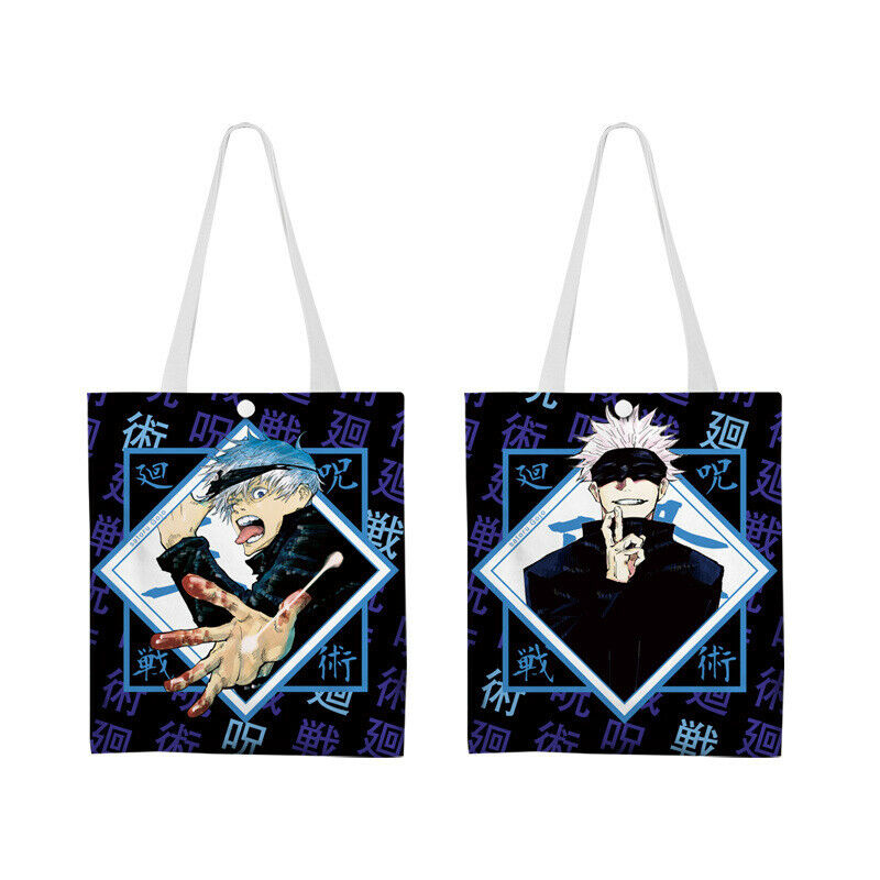 Jujutsu Kaisen Gojo Satoru Canvas Bag Shoulder bags Handbag Birthday Gift A