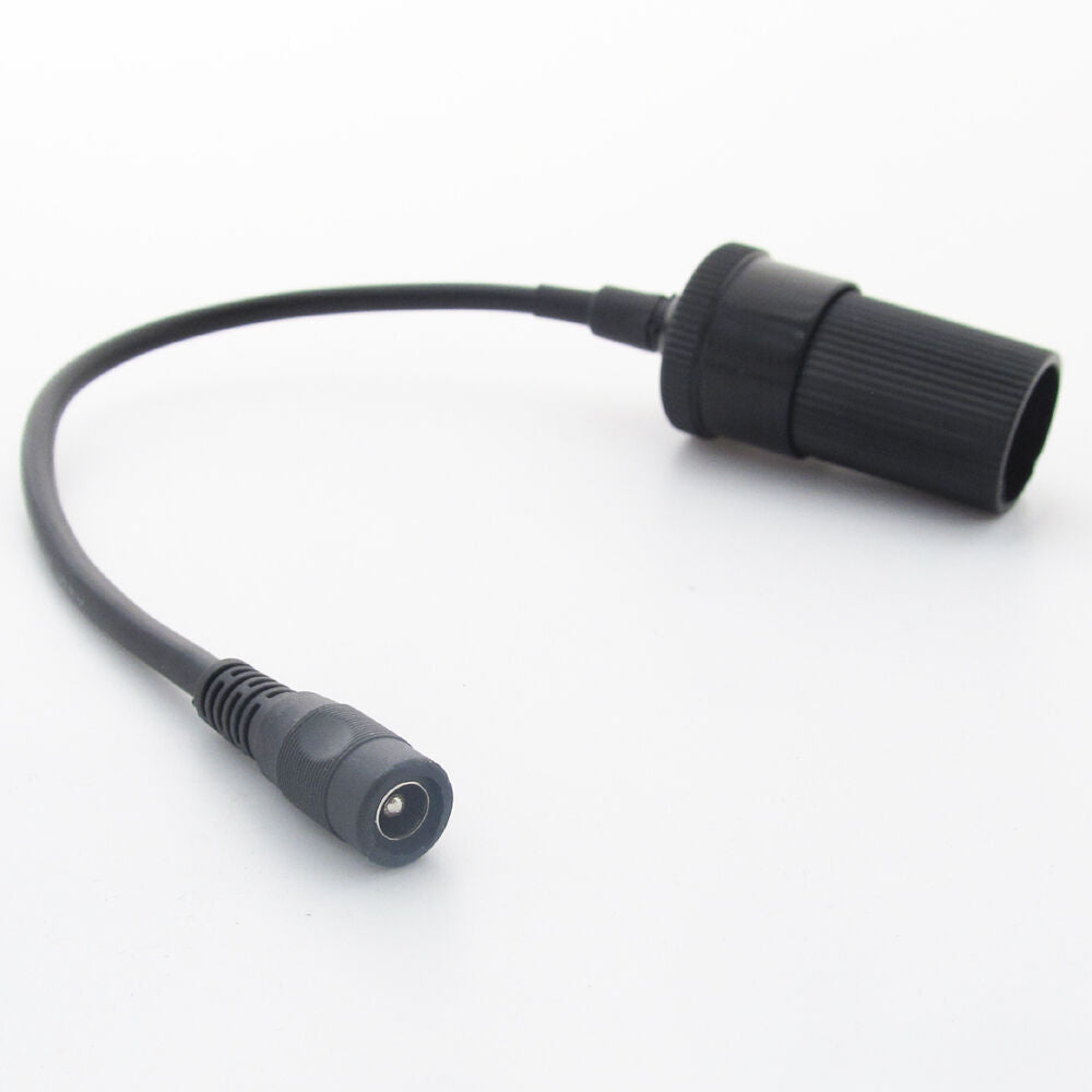 10x DC Female 5.5mm x 2.5mm to Cigarette Lighter Car battery Charger Cable 30cm