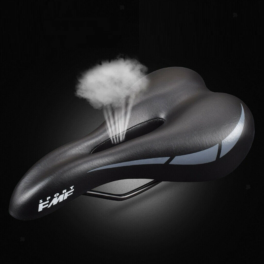 Premium Bike Saddle Comfort Soft Bicycle Seat Replacement Waterproof Vented