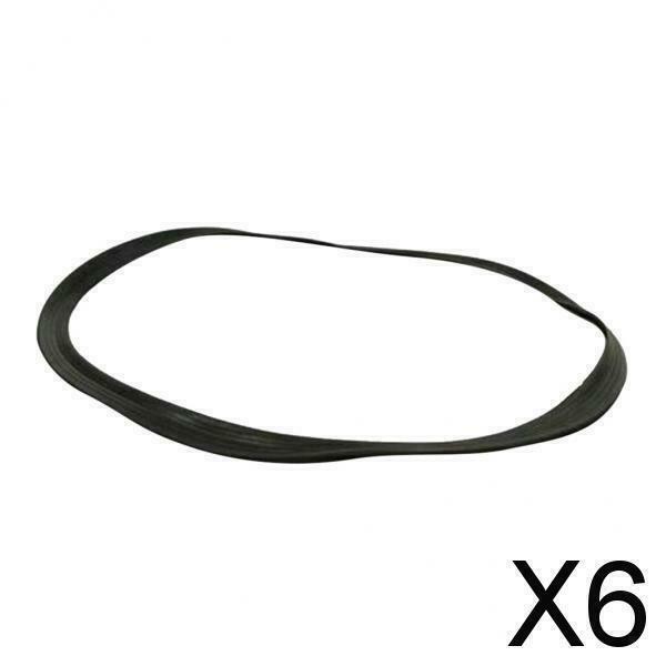 6X Barber Salon Chair Base Floor Protective Rubber Ring Gasket  22.8 inch 58cm
