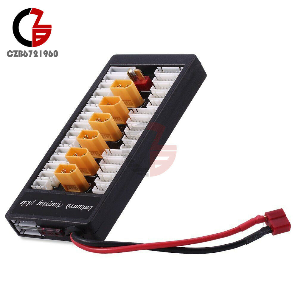 Parallel Charging Board Balance T Plug for Lipo 2S-6S XT60 Battery Charger Line