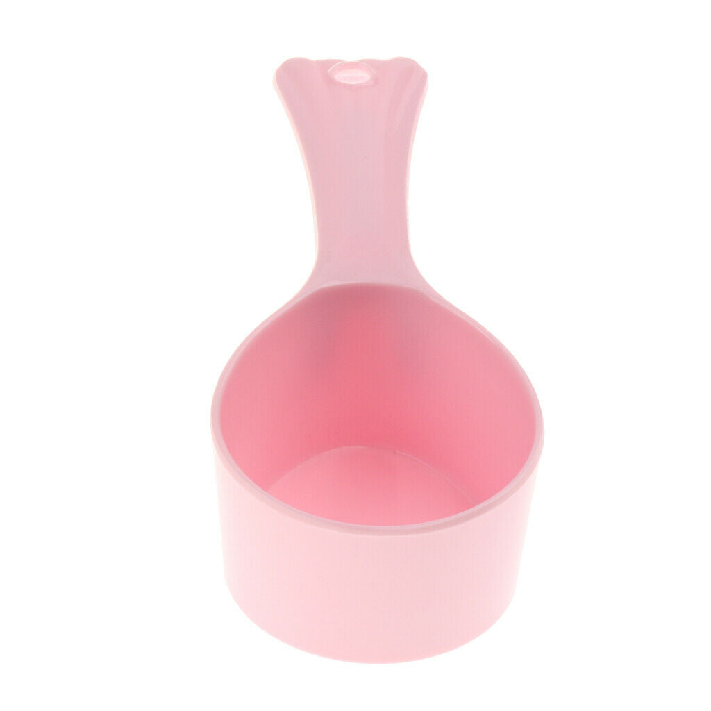 2Pcs Color Random Pet Feeding Shovel Plastic Cat Dog Food Scoop Feeding Spoon