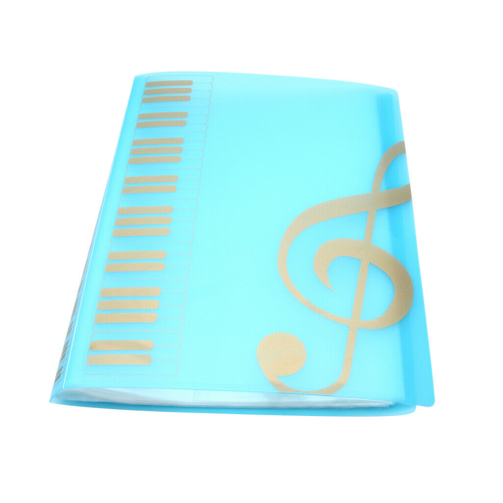 Document Storage Holder  Sheet Folder Paper  PVC Plastic Safer Blue