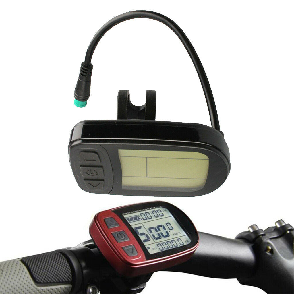 Digital Speedometer LCD Waterproof Bike Cycling Computer Speedo Backlight