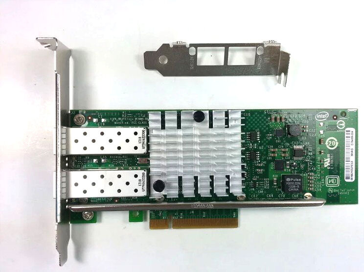 Intel 82599 E10G42BFSR Ethernet Server Adapter 10Gbps Dual Port PCI-E X520-SR2