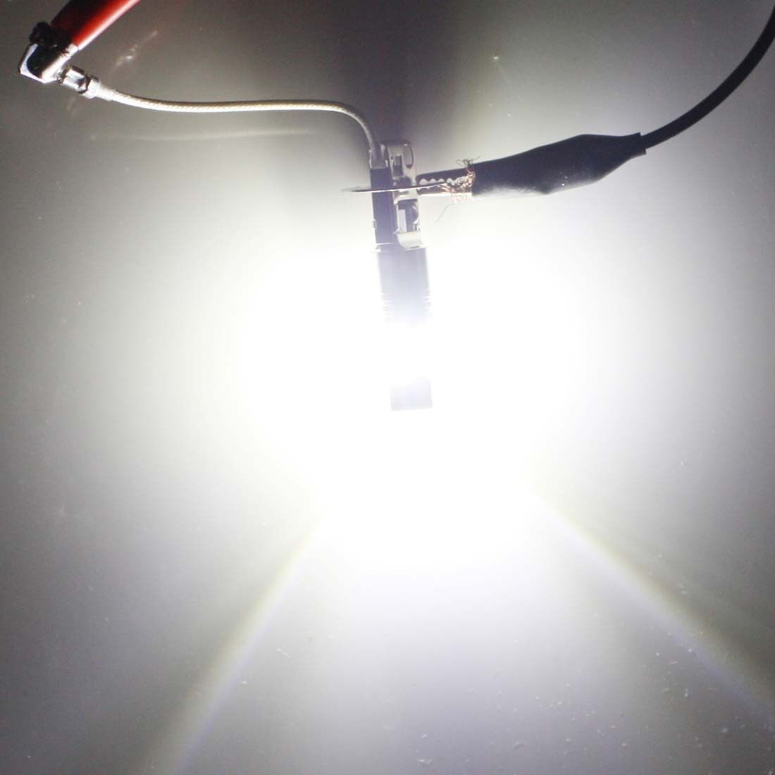 2* H3 50W SMD LED Fog/DRL Lights Bulbs 453  High Power   DC12V 24V Xenon White