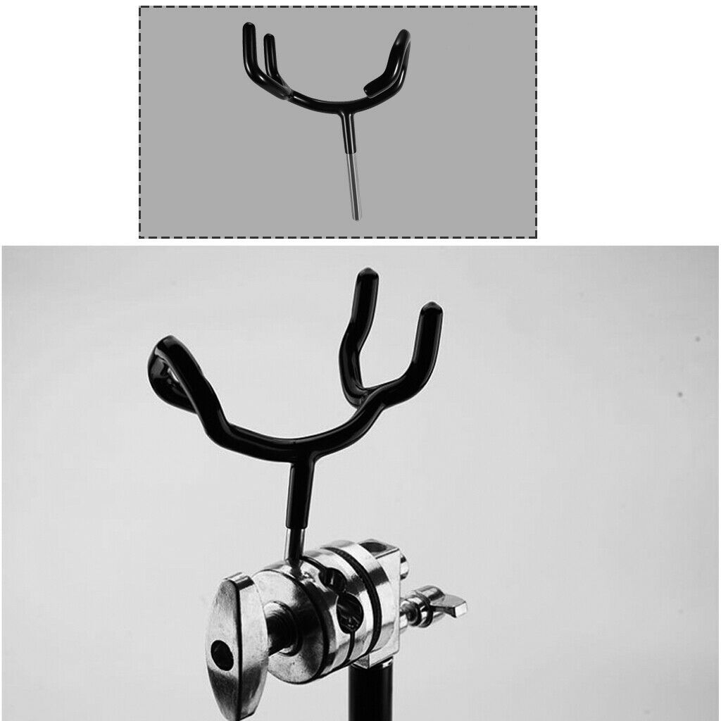 Black Microphone Yoke Boom Pole Holder Mic Stand For C-Stand Mic Stand New