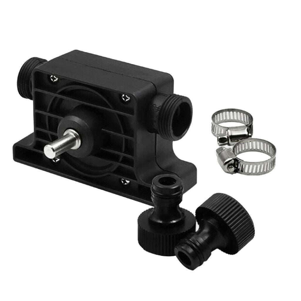 3 Set 8mm Round Shank Plastic Water Drill Pump Micro Self-priming Pump Garden