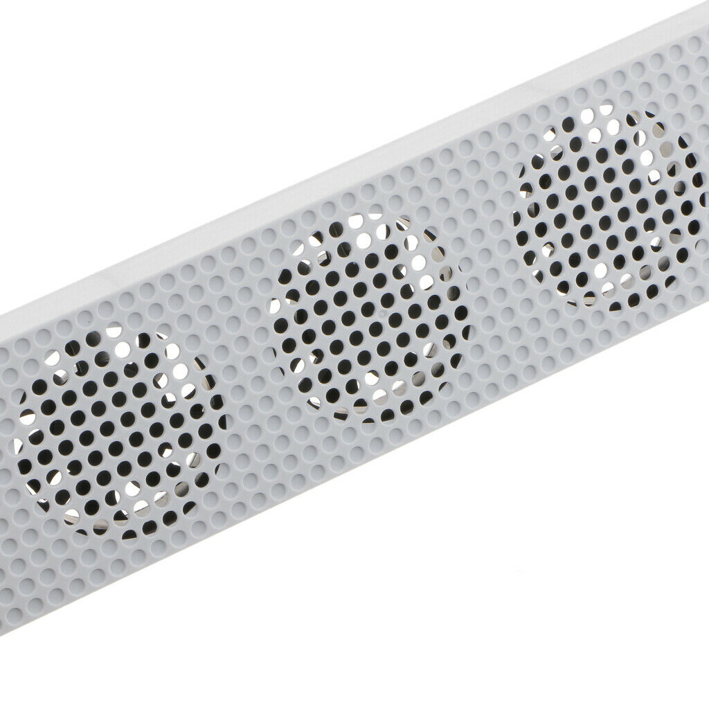3 Cooling Fan W / 2 Usb Port For Xbox One S High Speed White