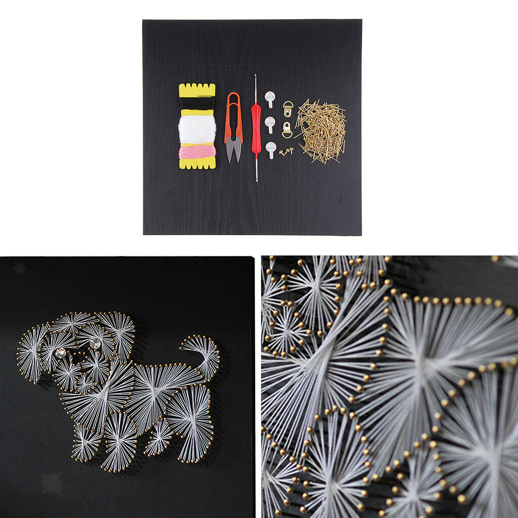 Dog string art kit for kids, and arts