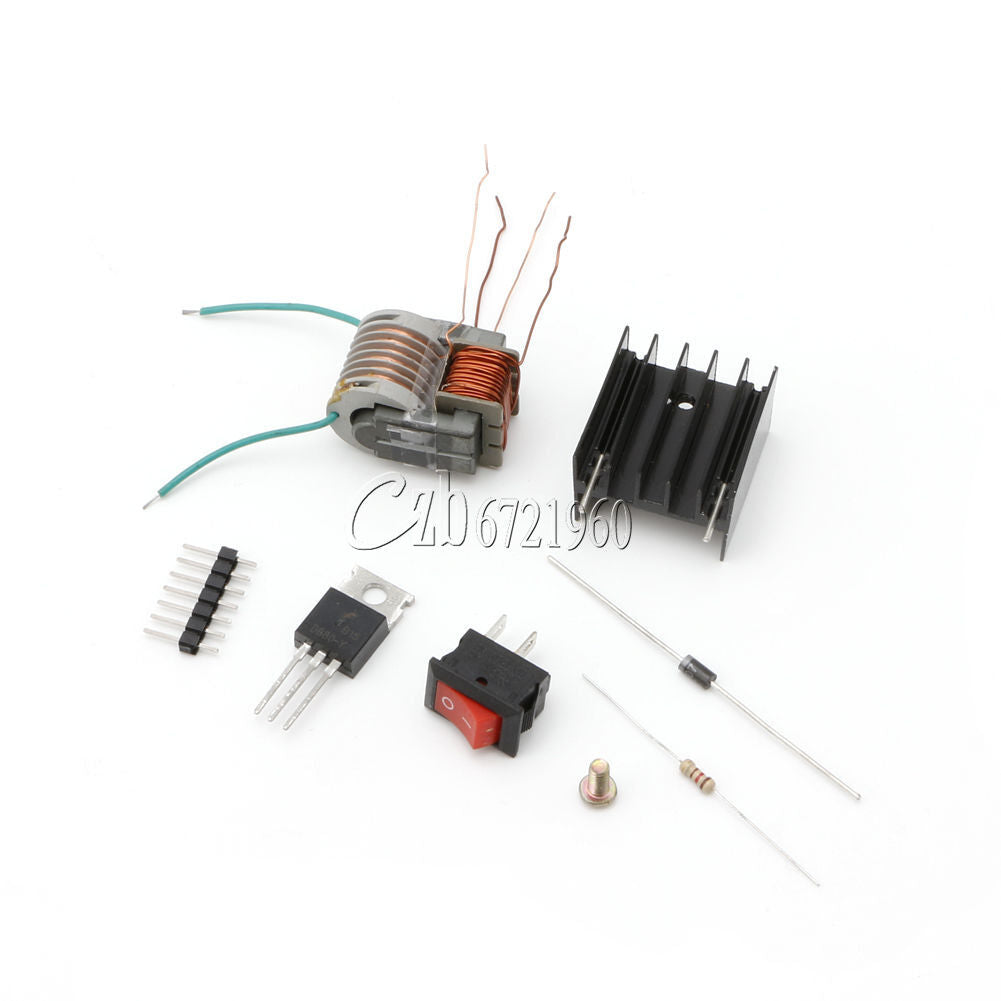 15KV High Voltage DC Generator Inverter Electric Ignitor 18650 Battery DIY Kit