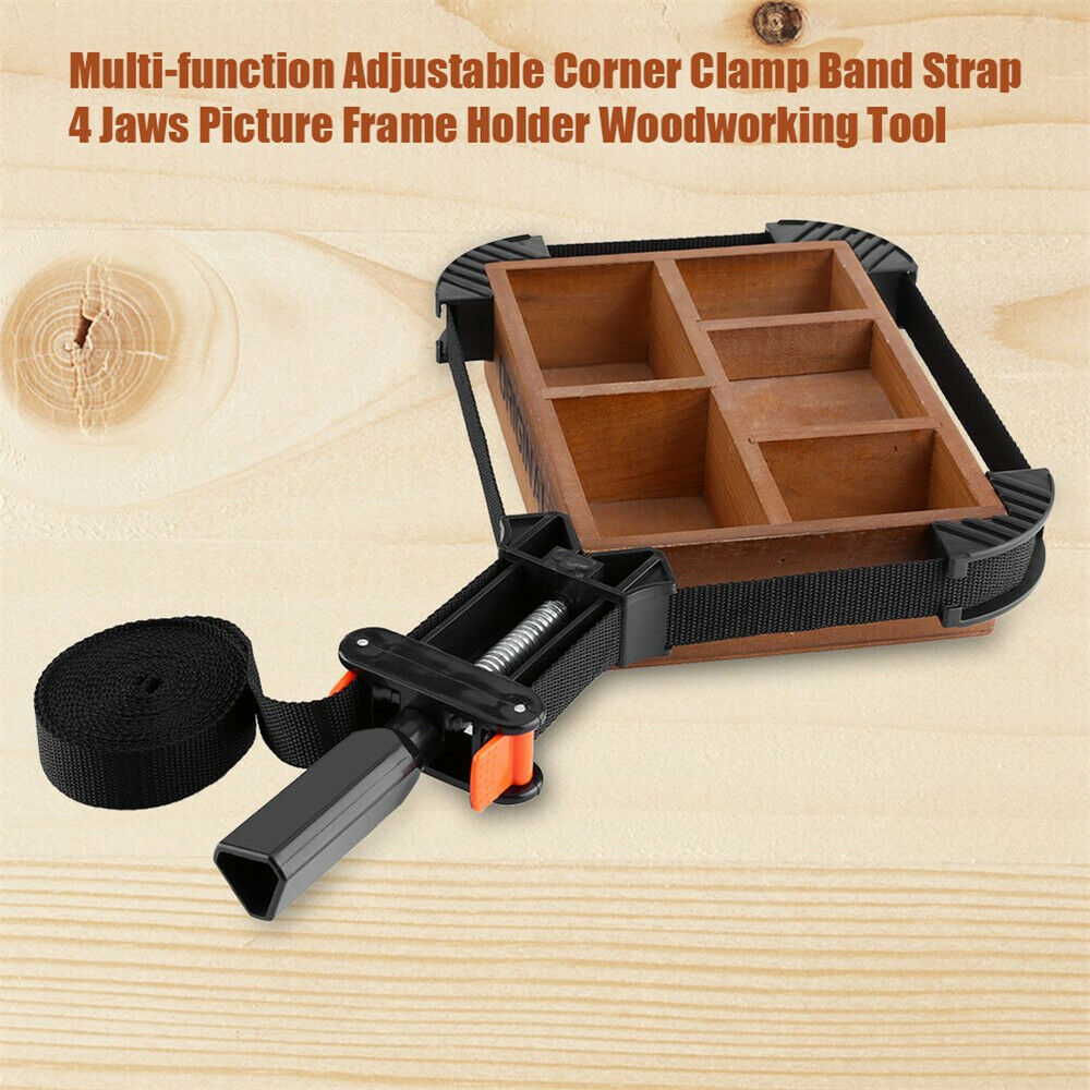 Multi-Function Clamps Quick Adjustable Band Clamp Angle Clip With 4M Long Belt