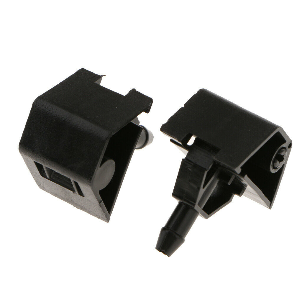 1 Pair Front Wiper Washer Spray Jet Nozzles For  QASHQAI I MK1 06-14