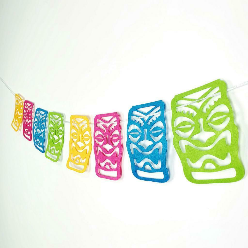 Hawaiian Flag Bunting Hanging Banner Beach Luau Home Party Ornaments Favor