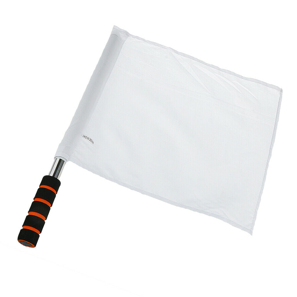 2pcs Referee Soccer Hocky Flag Flag Competition Flag