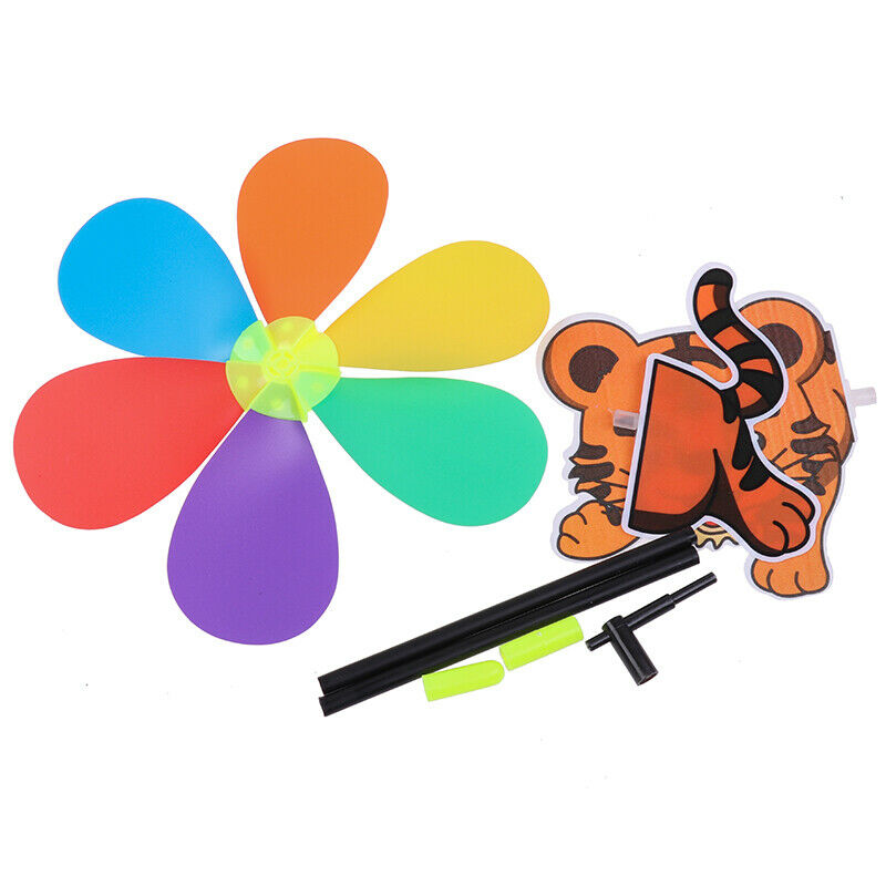 21inch Colorful Windmill Toys Pinwheel Self-assembly Windmill Children To.l8
