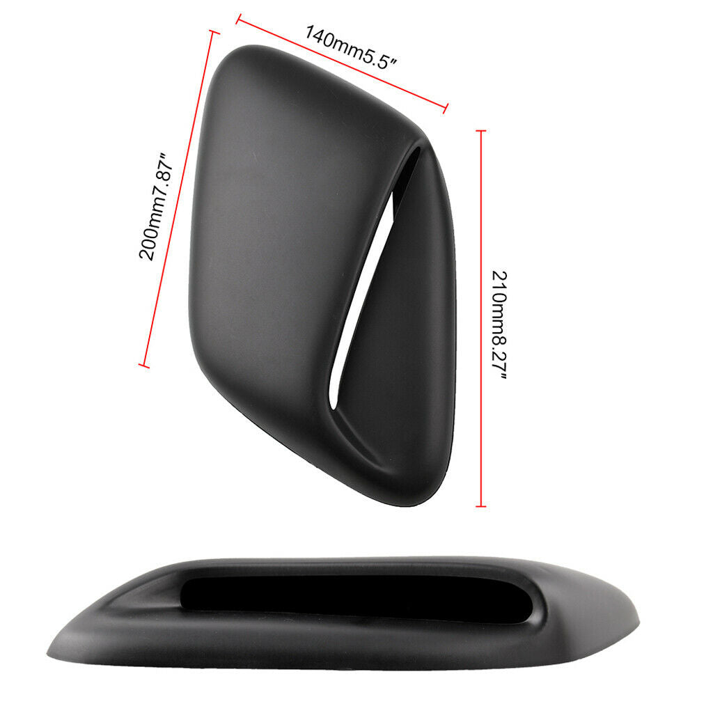 Hood Vent FRP Black Induction Scoop for  Impreza GC8 WRX STi 2.5RS
