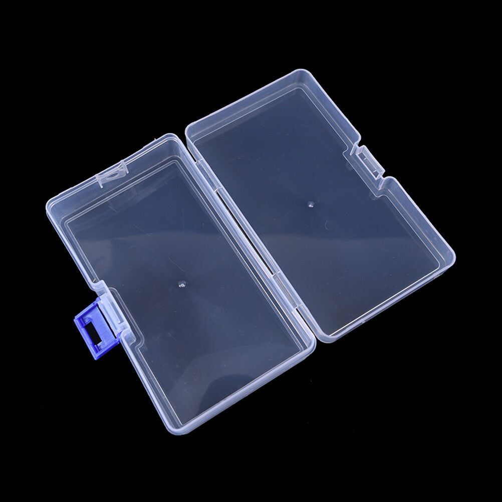 Transparent fishing lure tackle hook bait plastic storage box container ca.l8