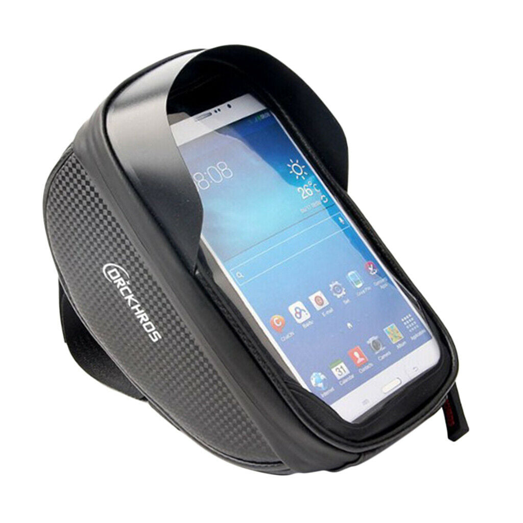 Highly Sensitive Bike Frame Pannier &Waterproof Zip for Max. 6.0inch Phone