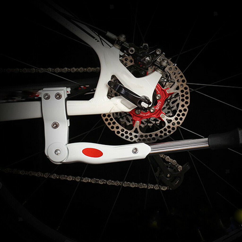 2 Pieces Rear-Mounted Bicycle Kickstands for 22-27'' Mountain Sports Bike