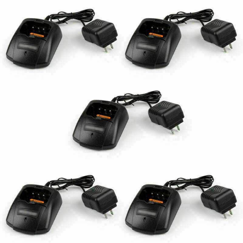 5Pcs Desktop Battery Rapid Charger For Baofeng UV-B5 UV-B6 Radio CN