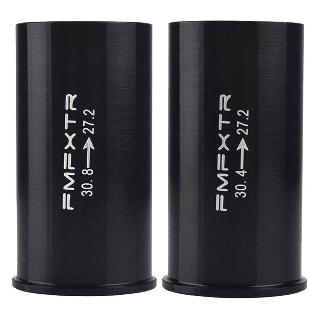 2Pcs Bike Seat Post Adapter Universal Shim Sleeve Size Reducer Adaptor Bushing