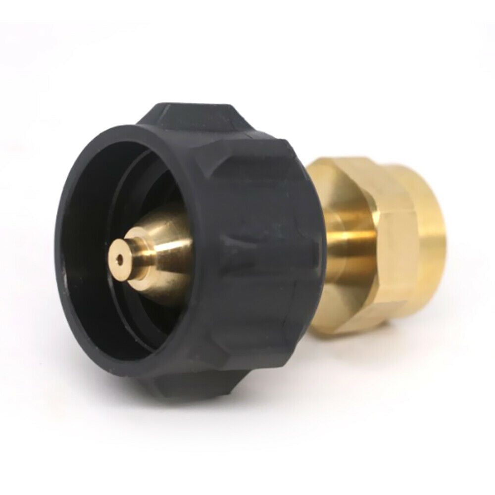 Brass Interface Accessories QCC1 to POL One Pound Gas Cylinder Inflation Adapter