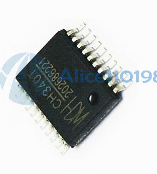 CH340T CH340 WCH SSOP-20 USB Interface Chip IC