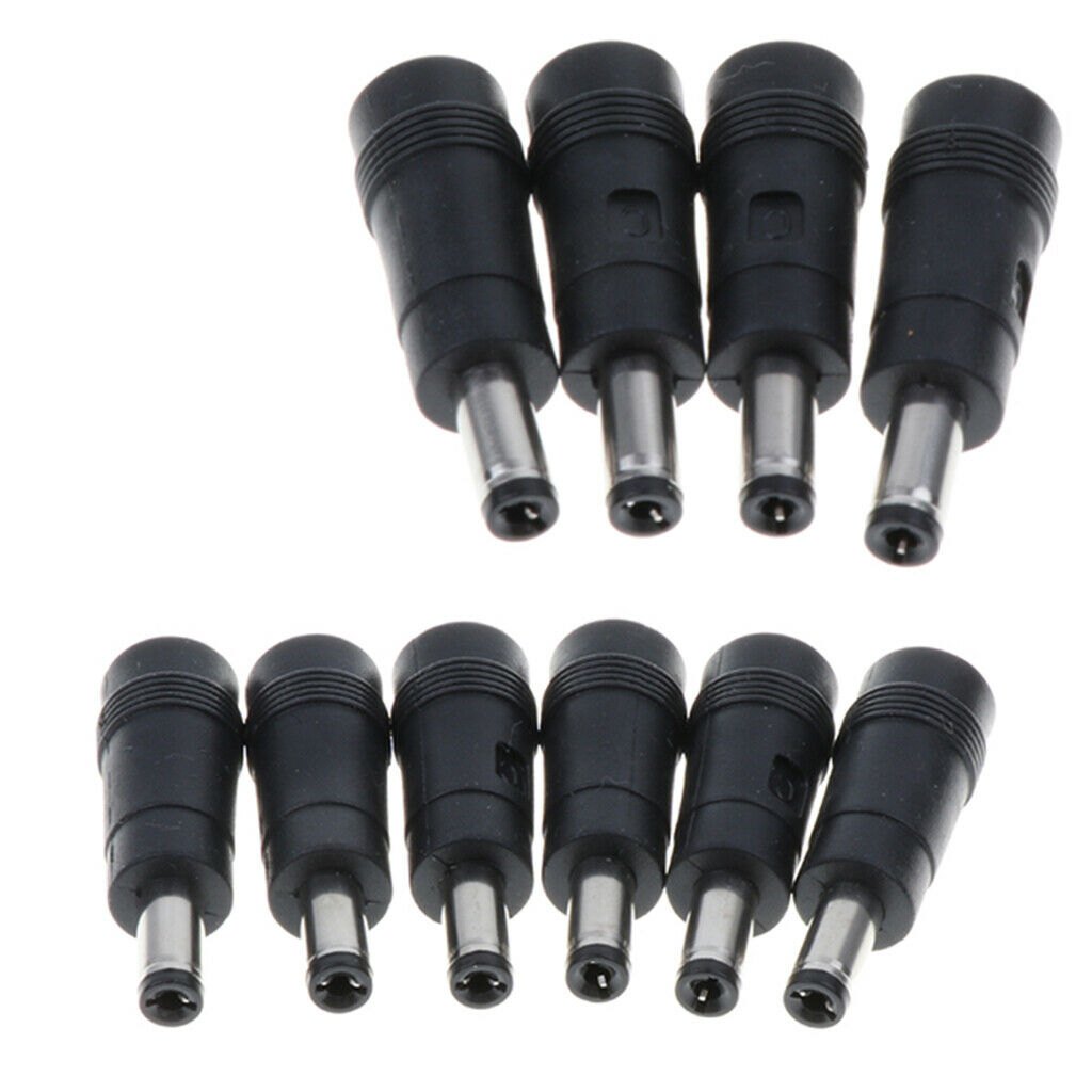 10 Packs DC 4.0x1.7mm Female to 5.5x2.1mm Male Power   Adapter Sockets