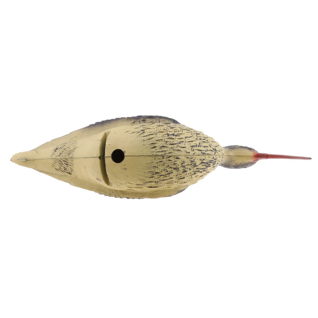 Realistic Plastic Curlew Bird with Long Beak Decoy Bird Scarer Scarecrow Garden