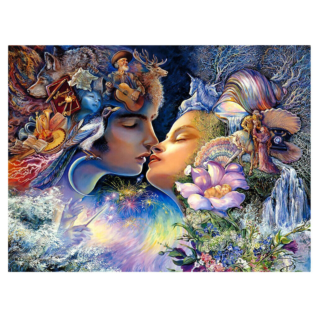 DIY 1000 Pieces Large Jigsaw Puzzle Set Beautiful Scenery Puzzles Gift 811