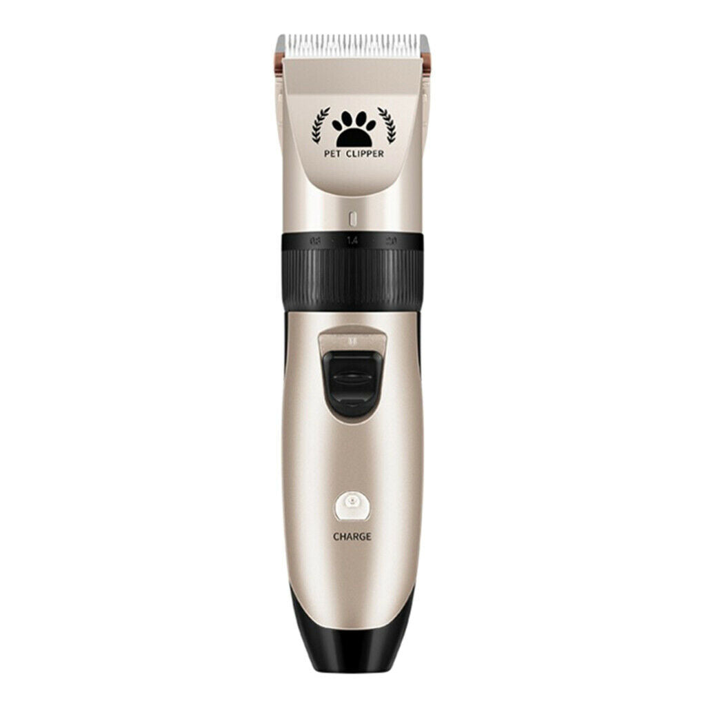 2x Low Noise Dog Shaver Clippers Pet Hair Trimmer Ultra Silent Grooming Kit