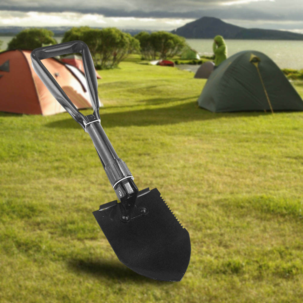 Survival Shovel Heavy Duty Folding  Style for Digging Dirt Weeding
