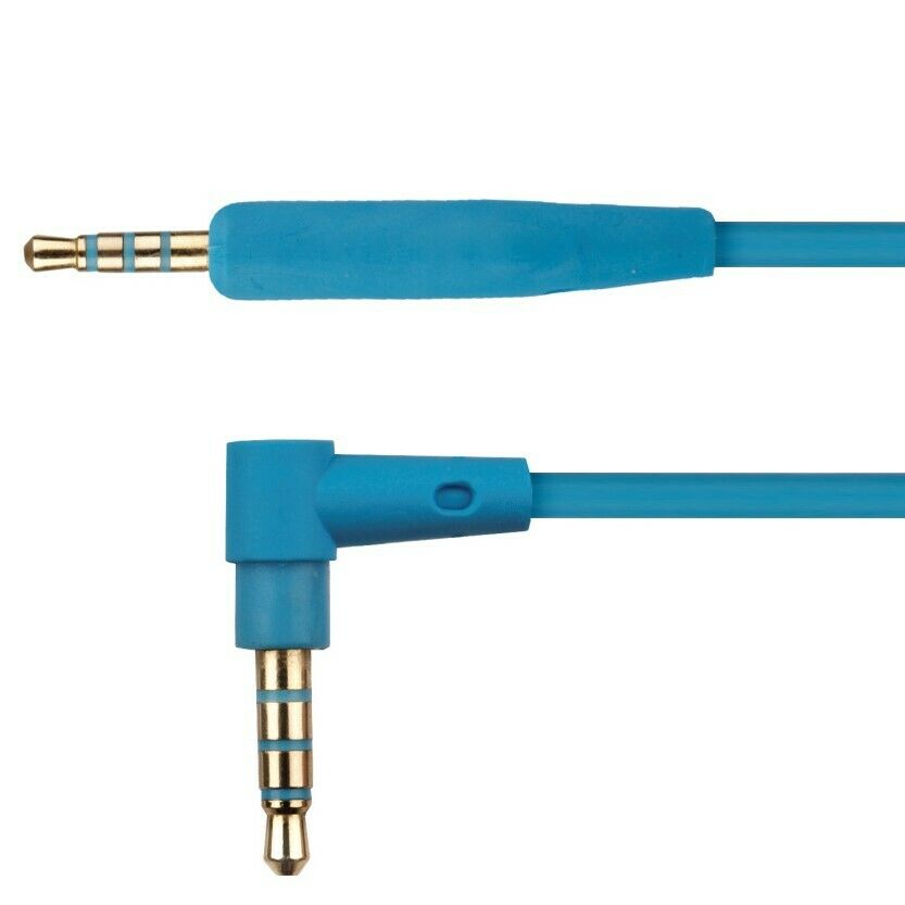 Blue Audio Cable for Bose QuietComfort 25 QC25 Headphones Lead Aux Wire