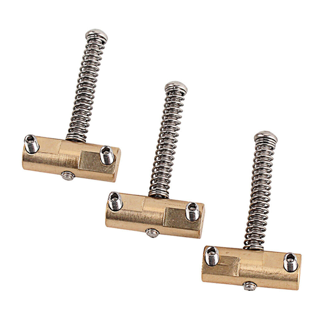Fixed Compensated Saddle for TL Style Electric Guitar Bridge Parts Copper