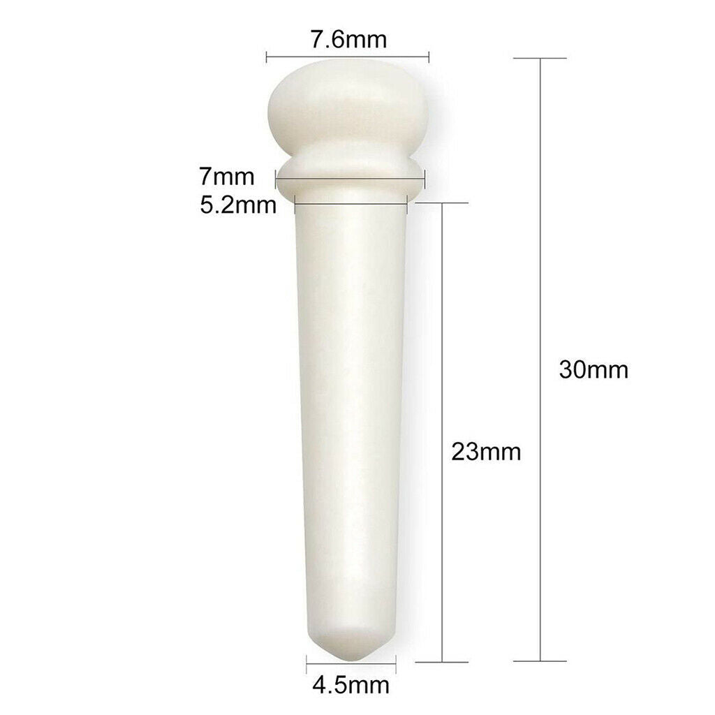 Classical Guitar Bridge Cattle Saddle 6 String Bone Split Nut New
