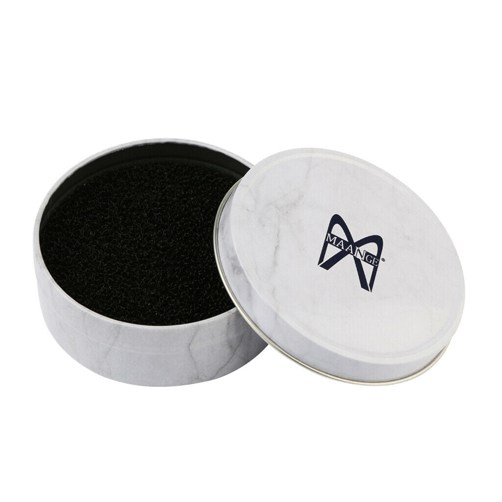 Makeup Brush Color Cleaner Sponge Remover Make up Brushes Cleaning Mat Box White