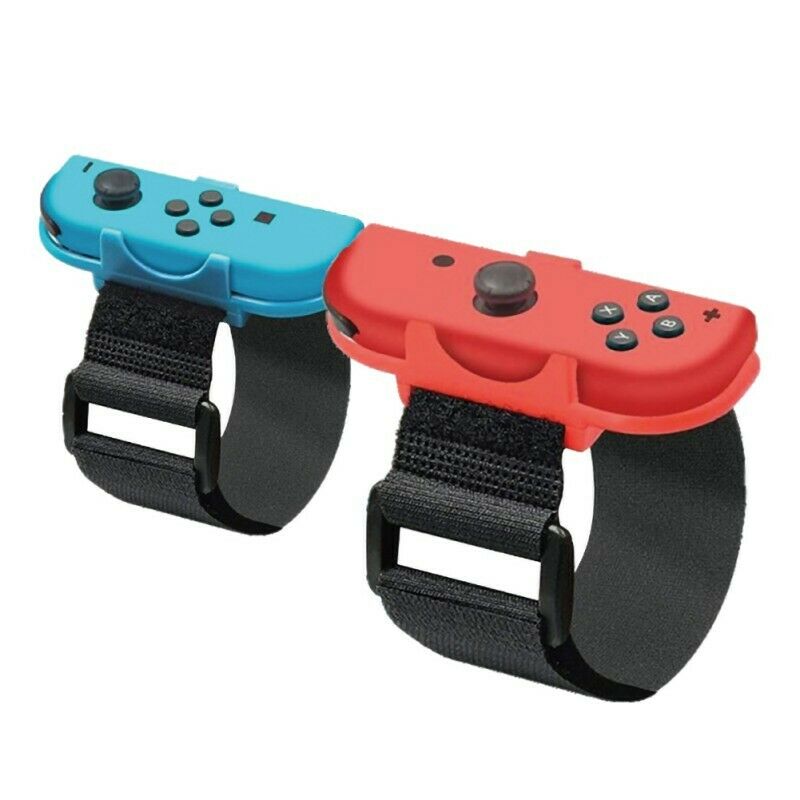 2pcs/Set Game Adjustable Straps Wrist Band Armband for Switch Joy-Con Controller