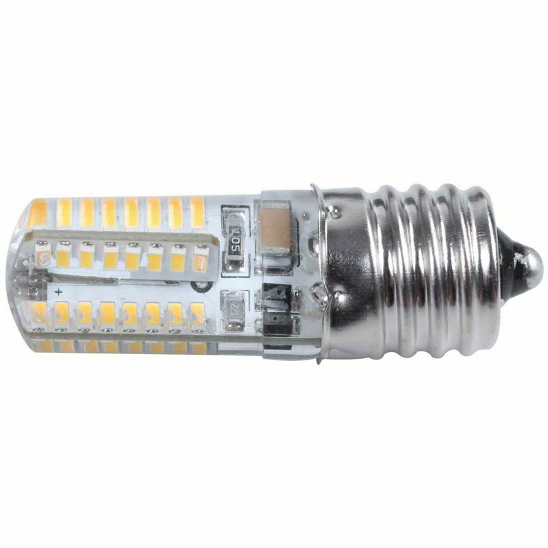 E17 Socket 5W 64 LED Lamp Bulb 3014 SMD Light Warm White AC 110V-220V R1R1R1
