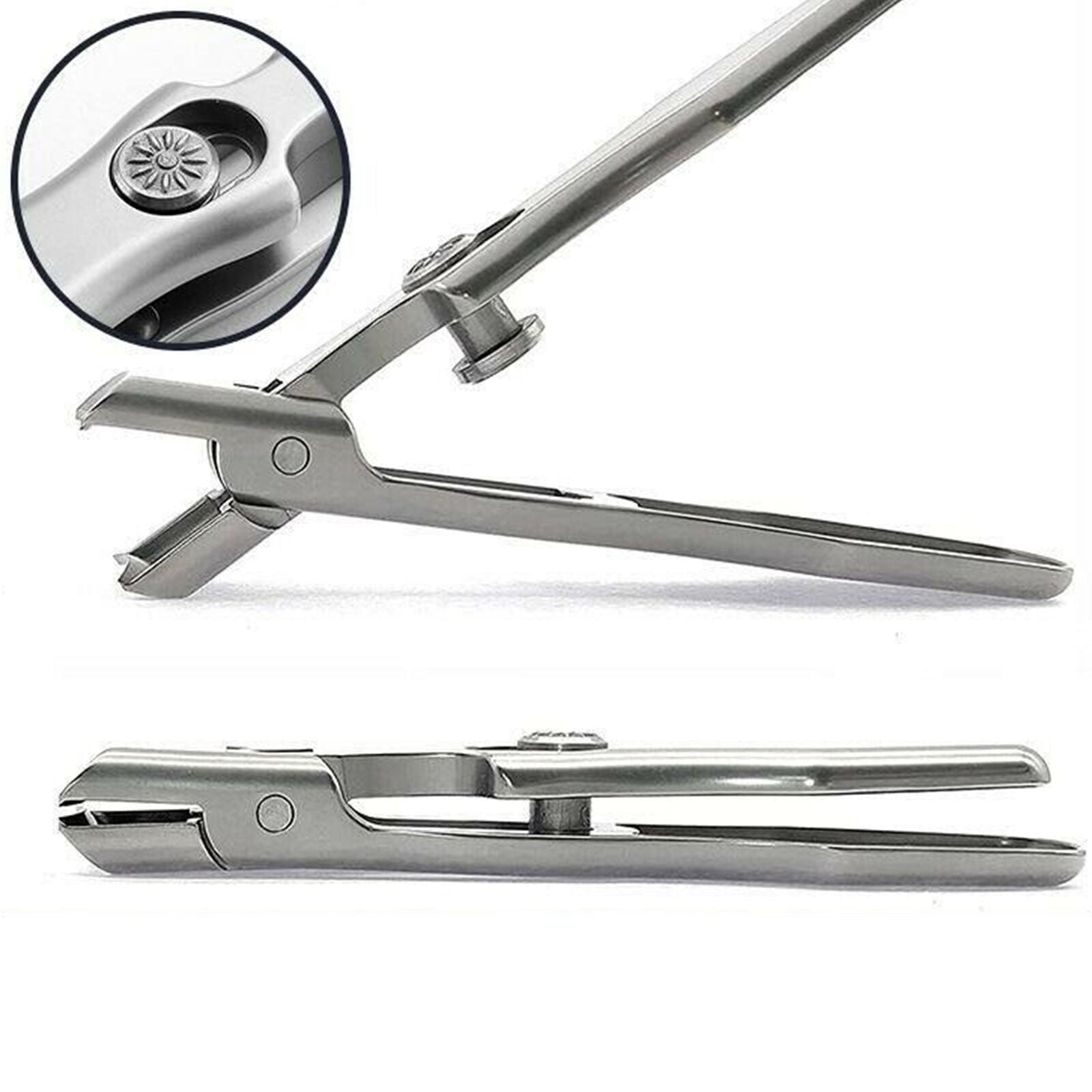 Portable Ultra Sharp Nail Clippers Steel Wide Jaw Opening Anti Splash