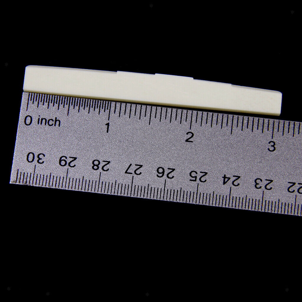 Portable Buffalo Bone Bridge Saddle for Classical Guitar Parts 80mm