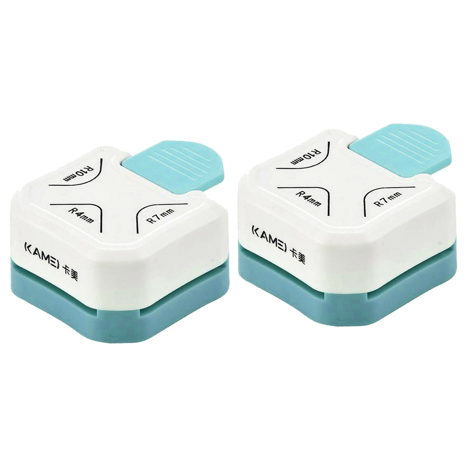 2Pcs Paper Corner Punch Rounder DIY Projects Card Making Border R4/R7/R10