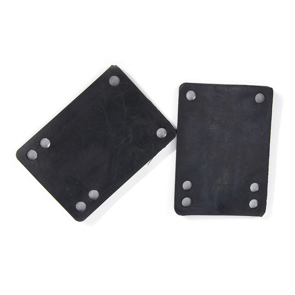 2pcs 3mm Soft Skateboard Riser Shock Pads Longboard Shock pad.l8