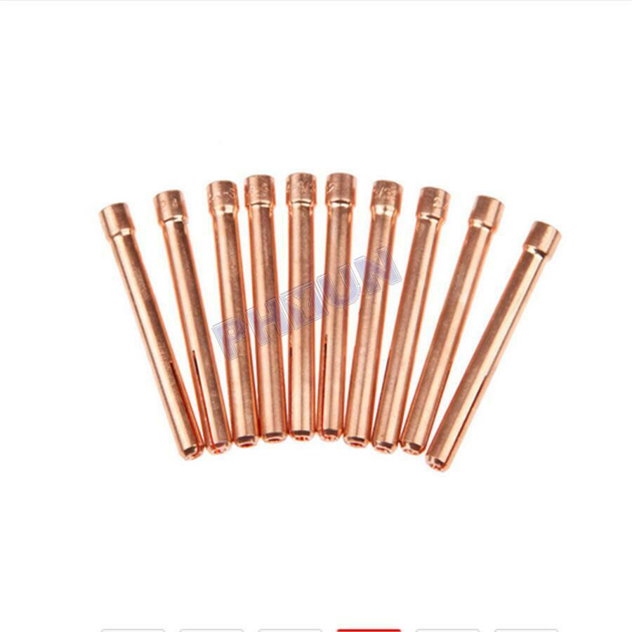 For TIG Welding Torch 9 / 20 / 25 TIG Collets 13N23 10 Packs High Quality